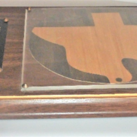 Crown Trophy MENNONITE Central COMMUNITY Plaque Award Handmade Bird Gratitude - Picture 3 of 5